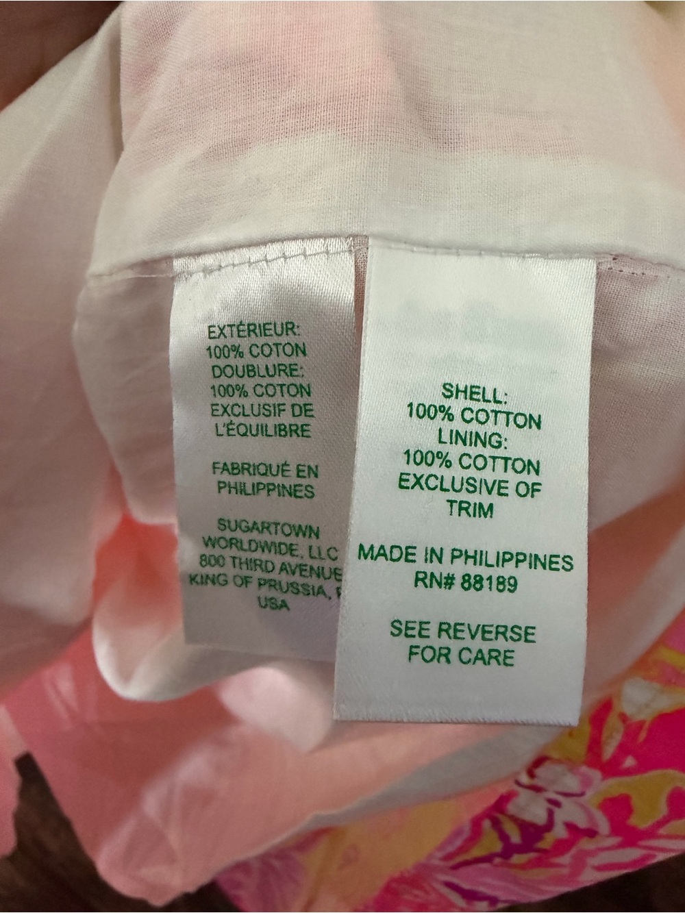 NWT Lilly Pulitzer Bri V-neck cotton midi dress size 14 - original retail $258 - Picture 4 of 11